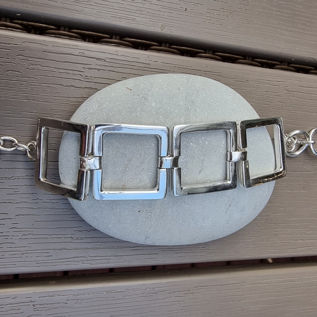 Sterling silver bracelet made in NZ image 0