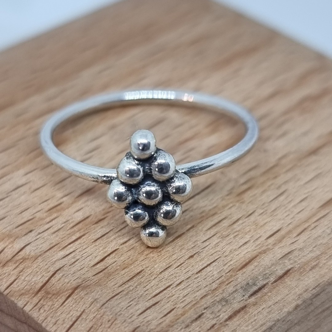 Sterling silver stacking ring image 4