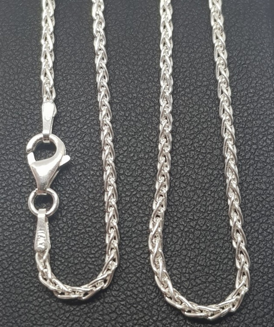 Sterling silver chain, 50cms image 1