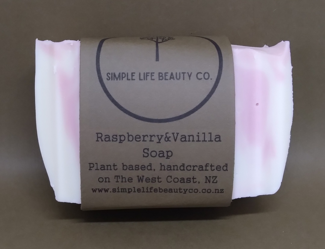Raspberry and Vanilla Body Soap image 1