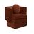 Click to swap image: &lt;strong&gt;Hugo Bow Occasional Chair - Cinnamon - RRP-&#36;2216&lt;/strong&gt;&lt;/br&gt;Dimensions: W690 x D710 x H670mm&lt;/br&gt;Shipped: Assembled - 0.384m3&lt;/br&gt;Additional Dimensions Seat Height - 420mm&lt;/br&gt;Additional Dimensions Arm Height - 670mm&lt;/br&gt;Cushion Fill - Foam, Feather and Fiber Fill&lt;/br&gt;Cushion Configuration - 2 x Scatter Cushions&lt;/br&gt;Product Assembly State - Assembled&lt;/br&gt;Product Item Weight - 18.5kg&lt;/br&gt;Upholstery Composition - 100&#37; Polyester&lt;/br&gt;Upholstery Colour - Cinnamon Velvet&lt;/br&gt;Upholstery Removable Covers - No