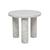 Click to swap image: &lt;strong&gt;Amara Round Leg Side Table-White 2&lt;/strong&gt;&lt;/br&gt;Dimensions: 500 Dia x H500mm