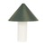 Click to swap image: &lt;strong&gt;Easton Tipi Table Lamp - Moss/Matt Ivory&lt;/strong&gt;
