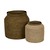 Click to swap image: &lt;strong&gt;Lark Jar Set 2 Basket-Khaki/Na - RRP - &#36;377&lt;/strong&gt;&lt;/br&gt;Dimensions: 320 Dia x H320 + 450 Dia x H450mm&lt;/br&gt;Shipped: Assembled - 0.1m3&lt;/br&gt;&lt;strong&gt;Product&lt;/strong&gt;&lt;/br&gt; - Care Label: As these items are handcrafted using artisanal techniques, every product is unique&lt;/br&gt; - Food Safe: No&lt;/br&gt; - Construction: Handcrafted&lt;/br&gt; - Material: Seagrass&lt;/br&gt; - Configuration: Set of 2&lt;/br&gt; - Item Weight: 2kg&lt;/br&gt; - Colour: Khaki/Natural