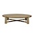 Click to swap image: &lt;strong&gt;Kuda Lg Coffee Table - NatTk&lt;/strong&gt;&lt;/br&gt;Dimensions: 1650 Dia x H355mm