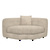 Click to swap image: &lt;strong&gt;Madrid Curve Corner Sofa - Soft Wheat&lt;/strong&gt;&lt;br&gt; Dimensions: W1200 x D1200 x H720mm