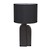 Click to swap image: &lt;strong&gt;Lorne Geo Tbl Lamp-Black&lt;/strong&gt;&lt;br&gt;Dimensions: 400 Dia x H730mm