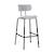 Click to swap image: &lt;strong&gt;Howard Tall Barstool - Alloy/Black Metal&lt;/strong&gt;&lt;br&gt;Dimensions: W520 x D560 x H1070mm&lt;br&gt;Shipped: K/D - Requires Assembly on site - 0.36m3