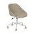 Click to swap image: &lt;strong&gt;Cooper Office Chair-Copeland Birch/White&lt;/strong&gt;&lt;/br&gt;Dimensions: W620 x D620 x H825-915mm