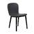 Click to swap image: &lt;strong&gt;Sketch Puddle Upholstered Dining Chair - Black Leather - RRP-&#36;N/A&lt;/strong&gt;&lt;/br&gt;Dimensions: W465 x D545 x H780mm&lt;/br&gt;Shipped: Assembled - 0.165m3&lt;/br&gt;Additional Dimensions Seat Depth - 420mm&lt;/br&gt;Additional Dimensions Seat Height - 470mm&lt;/br&gt;Leg Material - Oak&lt;/br&gt;Leg Colour - Black Onyx&lt;/br&gt;Product Item Weight - 5.6kg&lt;/br&gt;Product Stackable - No&lt;/br&gt;Product Max. Weight - 120kg&lt;/br&gt;Upholstery Composition - 100&#37; Leather&lt;/br&gt;Upholstery Colour - Black Leather&lt;/br&gt;Upholstery Removable Covers - No