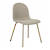Click to swap image: &lt;strong&gt;Smith Straight Dining Chair - Khaki Grey/Green&lt;/strong&gt;&lt;/br&gt;Dimensions: W430 x D570 x H820mm