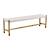 Click to swap image: &lt;strong&gt;Anchor Large Bench-White/Nat&lt;/strong&gt;&lt;br&gt;Dimensions: W1500 x D350 x H450mm