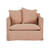 Click to swap image: &lt;strong&gt;Vittoria Slipcover 1-Seater Sofa-Soft Clay&lt;/strong&gt;&lt;/br&gt;Dimensions: W1100 x D870 x H780mm