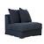 Click to swap image: &lt;strong&gt;Sketch Sloopy 1 Seater Centre Sofa - Ink2&lt;/strong&gt;&lt;/br&gt;Dimensions: W880 x D1020 x H925mm
