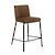 Click to swap image: &lt;strong&gt;Lola Barstool-Eastwood Tan/Black - RRP - &#36;763&lt;/strong&gt;&lt;/br&gt;Dimensions: W490 x D560 x H905mm&lt;/br&gt;Shipped: K/D - Requires Assembly on site - 0.12m3&lt;/br&gt;&lt;strong&gt;Upholstery&lt;/strong&gt;&lt;/br&gt; - Colour: Warwick Eastwood Tan&lt;/br&gt; - Composition: 100&#37; Polyester&lt;/br&gt; - Martindale Count: 56,000&lt;/br&gt; - Removable Covers: No&lt;/br&gt;&lt;strong&gt;Product&lt;/strong&gt;&lt;/br&gt; - Stackable: No&lt;/br&gt;&lt;strong&gt;Frame&lt;/strong&gt;&lt;/br&gt; - Colour: Black Matt&lt;/br&gt; - Finish: Powdercoated&lt;/br&gt;&lt;strong&gt;Cushion&lt;/strong&gt;&lt;/br&gt; - Fill: Foam&lt;/br&gt;&lt;strong&gt;Additional Dimensions&lt;/strong&gt;&lt;/br&gt; - Back: 285mm&lt;/br&gt; - Seat Depth: 385mm&lt;/br&gt; - Seat Height: 650mm