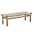 Click to swap image: &lt;strong&gt;Anchor Ladder Bench Sm-NatLoom&lt;/strong&gt;&lt;/br&gt;Dimensions: W1450 x D450 x H450mm