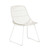 Click to swap image: &lt;strong&gt;Granada Scoop Dining Chair - Chalk/White&lt;/strong&gt;&lt;/br&gt;Dimensions: W555 x D585 x H860mm
