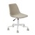 Click to swap image: &lt;strong&gt;Harlow Office Chair-Copeland Birch/Wh&lt;/strong&gt;&lt;/br&gt;Dimensions: W625 x D595 X H775-895mm