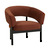 Click to swap image: &lt;strong&gt;Jenson Occ Chair-Cinnamon Velvet/Bk&lt;/strong&gt;&lt;br&gt;Dimensions: W800 x D740 x H770mm&lt;br&gt;Shipped: Assembled - 0.511m3