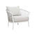 Click to swap image: &lt;strong&gt;Maui Sofa Chair-Frost/White&lt;/strong&gt;&lt;/br&gt;Dimensions: W840 x D800 x H810mm