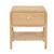 Click to swap image: &lt;strong&gt;Charles Bedside - Natural Ash&lt;/strong&gt;&lt;br&gt;Dimensions: W500 x D400 x H550mm&lt;br&gt;Shipped: Assembled - 0.149m3
