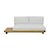 Click to swap image: &lt;strong&gt;Haven 2 Seater Left-Nat/Snow&lt;/strong&gt;&lt;/br&gt;Dimensions: W1760 x D830 x H510mm