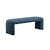 Click to swap image: &lt;strong&gt;Hugo Layer Bench Large-Stone Blue Velvet/strong&gt;&lt;br&gt;Dimensions: W1700 x D400 x H450mm