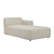 Click to swap image: &lt;strong&gt;Juno Boulder Righ Chaise-Oat W - RRP - &#36;6153&lt;/strong&gt;&lt;/br&gt;Dimensions:&lt;/br&gt;W1080 x D1770 x H730mm&lt;/br&gt;Shipped:&lt;/br&gt;Assembled - 1.604m3&lt;/br&gt;&lt;strong&gt;Upholstery&lt;/strong&gt;&lt;/br&gt; - Colour: Oat Weave&lt;/br&gt; - Composition: 85&#37; Polyester, 10&#37; Acrylic, 5&#37; Linen&lt;/br&gt; - Martindale Count: 25,000&lt;/br&gt; - Removable Covers: No&lt;/br&gt;&lt;strong&gt;Product&lt;/strong&gt;&lt;/br&gt; - Item Weight: 47kg&lt;/br&gt; - Max. Weight: 150kg&lt;/br&gt;&lt;strong&gt;Leg&lt;/strong&gt;&lt;/br&gt; - Colour: Black&lt;/br&gt; - Material: Plastic&lt;/br&gt;&lt;strong&gt;Cushion&lt;/strong&gt;&lt;/br&gt; - Fill: Foam&lt;/br&gt;&lt;strong&gt;Additional Dimensions&lt;/strong&gt;&lt;/br&gt; - Arm Height: 620mm&lt;/br&gt; - Back: 740mm&lt;/br&gt; - Seat Depth: 1500mm&lt;/br&gt; - Seat Height: 440mm