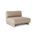 Click to swap image: &lt;strong&gt;Montana Base Centre Sofa - Ivory/Aged Teak&lt;/strong&gt;&lt;br&gt;Dimensions: W960 x D960 x H880mm