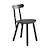 Click to swap image: &lt;strong&gt;Tolv Figura Dining Chair - Black Onyx&lt;/strong&gt;&lt;/br&gt;Dimensions: W420 x D485 x H770mm