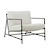 Click to swap image: &lt;strong&gt;Penn Occ Chair- Oat Bouc/Blk - RRP - &#36;2697&lt;/strong&gt;&lt;/br&gt;Dimensions: W770 x D965 x H780mm&lt;/br&gt;Shipped: Assembled - 0.599m3&lt;/br&gt;&lt;strong&gt;Upholstery&lt;/strong&gt;&lt;/br&gt; - Colour: Oat Boucle&lt;/br&gt;&lt;strong&gt;Product&lt;/strong&gt;&lt;/br&gt; - Item Weight: 32kg&lt;/br&gt; - Max. Weight: 220kg&lt;/br&gt;&lt;strong&gt;Frame&lt;/strong&gt;&lt;/br&gt; - Colour: Black&lt;/br&gt; - Finish: Powdercoated&lt;/br&gt; - Material: Metal&lt;/br&gt;&lt;strong&gt;Cushion&lt;/strong&gt;&lt;/br&gt; - Fill: Foam