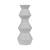 Click to swap image: &lt;strong&gt;Lorne Totem Vase - White&lt;/strong&gt;&lt;/br&gt;Dimensions: 130 Dia x H320mm