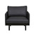 Click to swap image: &lt;strong&gt;Tolv Pensive 1Str-BlackLthe/Bk - RRP-&#36;4626&lt;/strong&gt;&lt;/br&gt;Dimensions: W850 x D880 x H780mm&lt;/br&gt;Shipped: Assembled (K/D Legs) - 0.614m3&lt;/br&gt;Cushion Construction - Sofa Cushion Profile - Medium&lt;/br&gt;Filling Material - High Density Foam &amp; Feather&lt;/br&gt;Leg Colour - Black Onyx&lt;/br&gt;Leg Material - Oak&lt;/br&gt;Product Weight - 40kg&lt;/br&gt;Seat Height - 400mm&lt;/br&gt;Seat Max. Weight - 120kg&lt;/br&gt;Upholstery Material - Leather&lt;/br&gt;Upholstery Colour - Black&lt;/br&gt;Upholstery Care Label - Camel Variations in the hide may occur and markings may be visible, this is considered a natural characteristic of this leather and is not a fault.