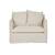 Click to swap image: &lt;strong&gt;Vittoria Slipcover 1-Seater Sofa-Dune Linen&lt;/strong&gt;&lt;/br&gt;Dimensions: W1100 x D870 x H780mm
