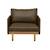 Click to swap image: &lt;strong&gt;Tolv Pensive sofa Chair - Hunter Green/Light Oak&lt;/strong&gt;&lt;/br&gt;Dimensions: W850 x D880 x H780mm