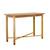 Click to swap image: &lt;strong&gt;Cannes Rectangular Bar Table - Natural Teak&lt;/strong&gt;&lt;/br&gt;Dimensions: W1500 x D700 x H1050mm
