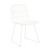 Click to swap image: &lt;strong&gt;Granada Sleigh Dining Chair - White - RRP-&#36;N/A&lt;/strong&gt;&lt;/br&gt;Dimensions: W500 x D550 x H810mm&lt;/br&gt;Shipped: Assembled - 0.164m3&lt;/br&gt;Chair Max. Weight - 120kg&lt;/br&gt;Chair Stackable - No&lt;/br&gt;Frame Colour - White&lt;/br&gt;Frame Finish - Powdercoated&lt;/br&gt;Frame Material - Galvanised Metal&lt;/br&gt;Seat Height - 450mm&lt;/br&gt;Weaving Colour - White&lt;/br&gt;Weaving Material - 2.5mm Resin