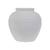 Click to swap image: &lt;strong&gt;Lorne Panel Vase-Crater White&lt;/strong&gt;&lt;/br&gt;Dimensions: 260Dia x H250