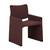 Click to swap image: &lt;strong&gt;Jude Dining Armchair-Port&lt;/strong&gt;&lt;br&gt;Dimensions: W600 x D550 x H825mm