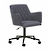 Click to swap image: &lt;strong&gt;Lennox Office Chair - Gunmetal&lt;/strong&gt;&lt;/br&gt;Dimensions: W620 x D620 x H760-880mm