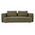Click to swap image: &lt;strong&gt;Sidney Tullio 3S Sofa - Leek Green&lt;/strong&gt;&lt;br&gt;Dimensions: W2330 x D1100 x H900mm&lt;br&gt;Shipped: Assembled - 2.5m3