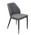 Click to swap image: &lt;strong&gt;Brooklyn Dining Chair - Raven - RRP &#36;599&lt;/strong&gt;&lt;/br&gt;Dimensions: 485mm W x 585mm D x 825mm H - Seat height 480mm &lt;/br&gt;Fabric Composition: 100&#37; Polyester&lt;/br&gt;Base finish: Black Powdercoated steel&lt;/br&gt;Shipped: K/D - Base and seat - 0.2 m2  - Pieces : 2