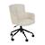 Click to swap image: &lt;strong&gt;Walter Office Chair-Seashell - RRP-&#36;958&lt;/strong&gt;&lt;/br&gt;Dimensions:&lt;/br&gt;W615 x D615 x H820-880mm&lt;/br&gt;Shipped:&lt;/br&gt;Assembled (K/D Legs) - 0.213m3&lt;/br&gt;&lt;strong&gt;Leg&lt;/strong&gt;&lt;/br&gt; - Finish: Matt Powdercoated&lt;/br&gt; - Material: Metal&lt;/br&gt; - Colour: Black&lt;/br&gt;&lt;strong&gt;Product&lt;/strong&gt;&lt;/br&gt; - Assembly State: Assembled (K/D Legs)&lt;/br&gt; - Stackable: No&lt;/br&gt; - Item Weight: 9.7kg&lt;/br&gt; - Max. Weight: 110kg&lt;/br&gt;&lt;strong&gt;Upholstery&lt;/strong&gt;&lt;/br&gt; - Removable Covers: No&lt;/br&gt; - Martindale Count: 40000&lt;/br&gt; - Composition: 100&#37; Polyester&lt;/br&gt; - Colour: Seashell