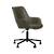 Click to swap image: &lt;strong&gt;Quentin Office Chair-Vintage Green PU/Black&lt;/strong&gt;&lt;/br&gt;Dimensions: W620 x D620 x H900-1020mm