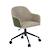 Click to swap image: &lt;strong&gt;Riley Office  Chair - Khaki Grey/Gn PU - RRP-&#36;918&lt;/strong&gt;&lt;/br&gt;Dimensions: W570 x D650 x H780-835mm&lt;/br&gt;Shipped: Assembled (K/D Legs) - 0.171m3&lt;/br&gt;&lt;strong&gt;Leg&lt;/strong&gt;&lt;/br&gt; - Finish: Matt Powdercoated&lt;/br&gt; - Material: Metal&lt;/br&gt; - Colour: Black&lt;/br&gt;&lt;strong&gt;Product&lt;/strong&gt;&lt;/br&gt; - Stackable: No&lt;/br&gt; - Item Weight: 9.5kg&lt;/br&gt; - Max. Weight: 110kg&lt;/br&gt; - Assembly State: Assembled (K/D Legs)&lt;/br&gt;&lt;strong&gt;Upholstery&lt;/strong&gt;&lt;/br&gt; - Removable Covers: No&lt;/br&gt; - Martindale Count: 40000 (Fabric) - 70000 (PU)&lt;/br&gt; - Colour: Khaki Grey/Vintage Green PU&lt;/br&gt; - Composition: 100&#37; Polyester &amp; PU