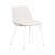 Click to swap image: &lt;strong&gt;Muse Dining Chair - Sandshell&lt;/strong&gt;&lt;/br&gt;Dimensions: W475 x D610 x H770mm