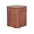 Click to swap image: &lt;strong&gt;Atlas Corner Side Table - Red Travertine&lt;/strong&gt;&lt;/br&gt;Dimensions: W360 x D360 x H500mm