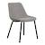 Click to swap image: &lt;strong&gt;Muse Dining Chair - Grey Steel&lt;/strong&gt;&lt;/br&gt;Dimensions: W475 x D610 x H770mm