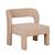 Click to swap image: &lt;strong&gt;Eleanor Occ Chair-Blush She&lt;/strong&gt;&lt;br&gt;Dimensions: W760 x D750 x H740mm