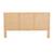 Click to swap image: &lt;strong&gt;Tennyson Woven Queen Size Bedhead - Natural Oak&lt;/strong&gt;&lt;/br&gt;Dimensions: W1610 x D40 x H1050mm